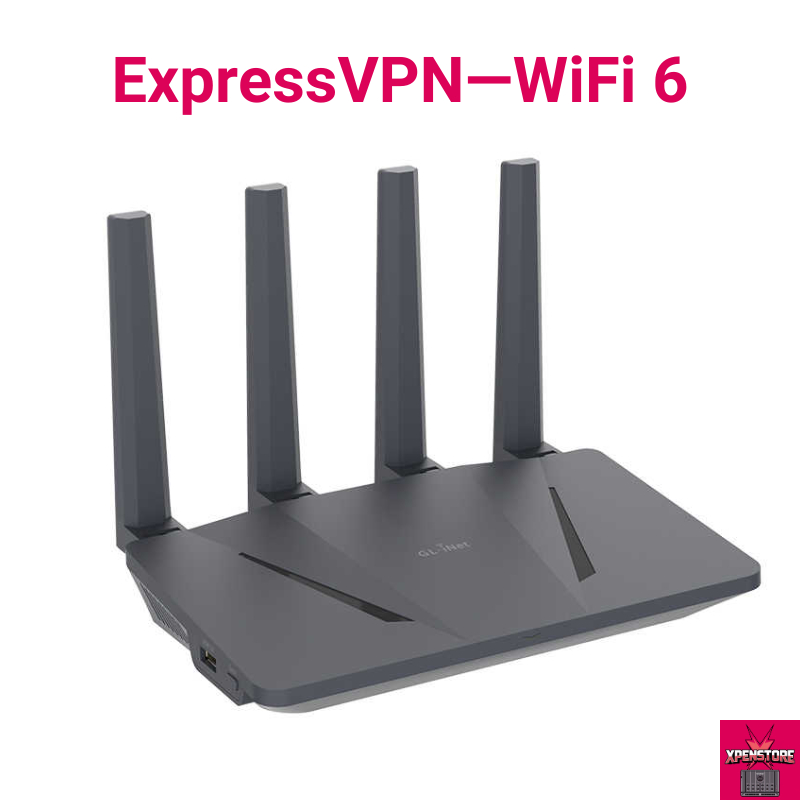 Router Wifi 6 AX1800 ExpressVPN - Đổi IP nước ngoài