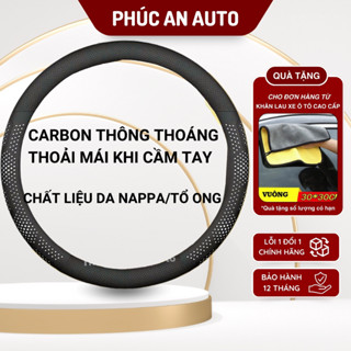 Bọc Vô Lăng Tay Lái Ô Tô 3D Da Nappa Cao Cấp; Siêu Mỏng Và Thoáng Khí-Honda, Ford, Hyundai, Mazda, Mitsubishi,Vin ... !