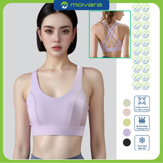 Bra Tập Gym, Pickleball, Tennis Mút Đúc, Áo Gym Yoga Chạy Bộ Cao Cấp Tập Vải Mát Lạnh, Thấm Hút QC12