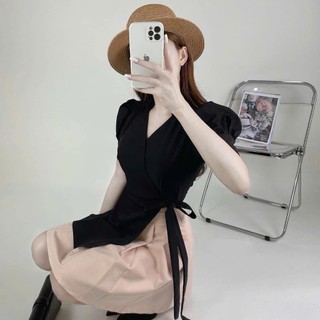 TONI CHOPPI Váy Lucie (Giảm sâu ngưng mẫu) xếp ly cạp cao