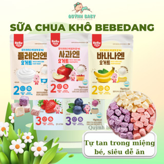 Sữa chua khô ăn dặm cho bé BEBEDANG Hàn Quốc.