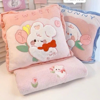  Bộ chăn gối văn phòng chăn lớn 1m6*2m Nhà Xinh Shop 
