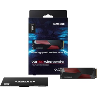 SAMSUNG SSD 980 PRO/ 990 PRO /Evo with Heatsink 2TB / 4TB, PCIe 4.0, tốc độ 7450MB/s, Bảo hành 3 năm