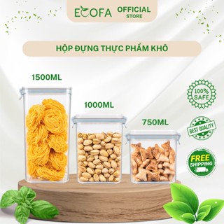 Bộ 3 hộp thực phẩm khô Hokori. Thiết kế nắp cài, nhựa pp chịu nhiệt tốt, chống ẩm. Hộp đựng sữa bột, hũ đựng đồ ăn vặt