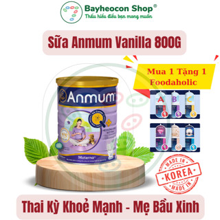 [Date mới] Sữa Bột Anmum Materna Hương Vani Dành Cho Mẹ Bầu 800g