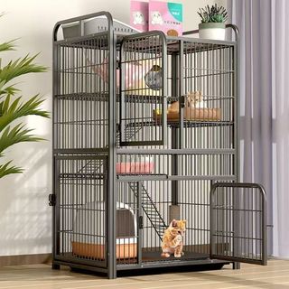  COD Lồng mèo siêu lớn không gian tự do nhà mèo ba tầng nhà mèo gia đình nhà mèo giá mèo leo trèo,chuồng cho mèo 