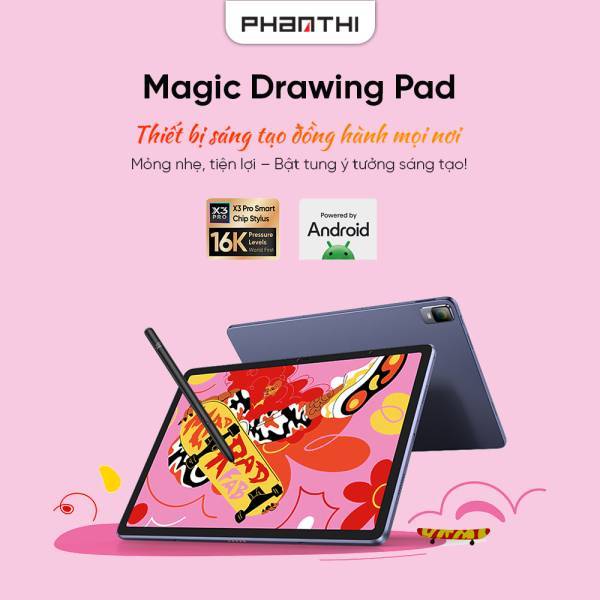 Bảng Vẽ Màn hình X-Paper Chuyên Nghiệp XP-PEN MAGIC DRAWING PAD