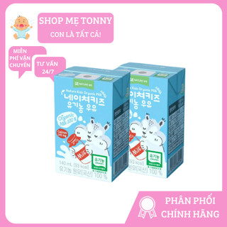 Sữa tươi hữu cơ Nature Kids Organic 140ml cho trẻ từ 1 tuổi