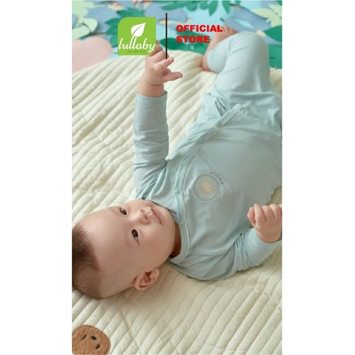 LULLABY - NH392N - Áo cài lệch dài tay thun lạnh