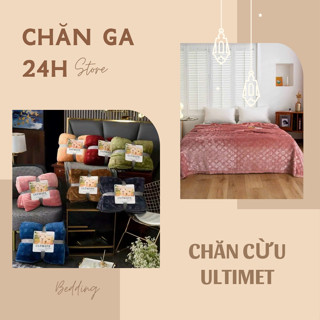 [CHUẨN HÀNG NHẬP] Chăn Lông Cừu Utimate Phiên Bản Đồng Xu, Chăn Mền Siêu Ấm Dành Cho Mùa Đông