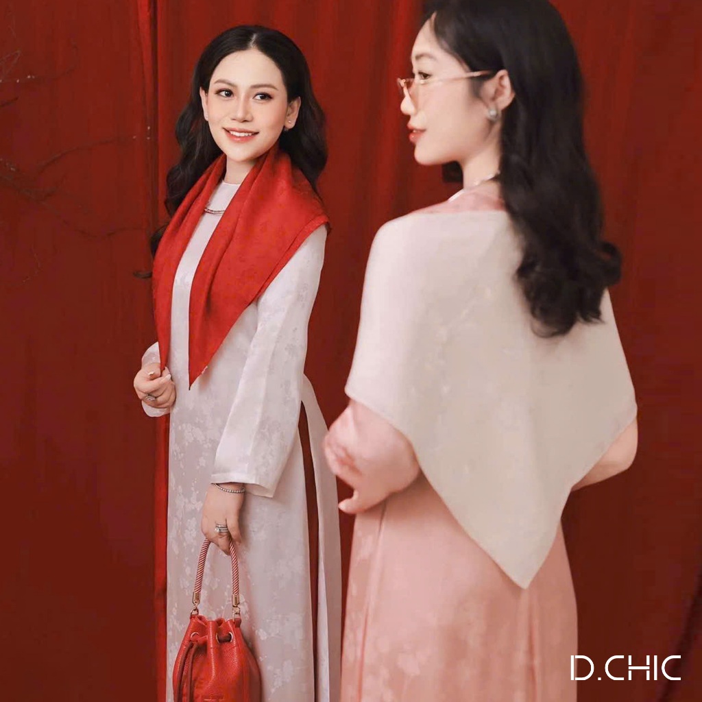 D.CHIC Khăn lụa gấm Cẩm Vân MS: 600038
