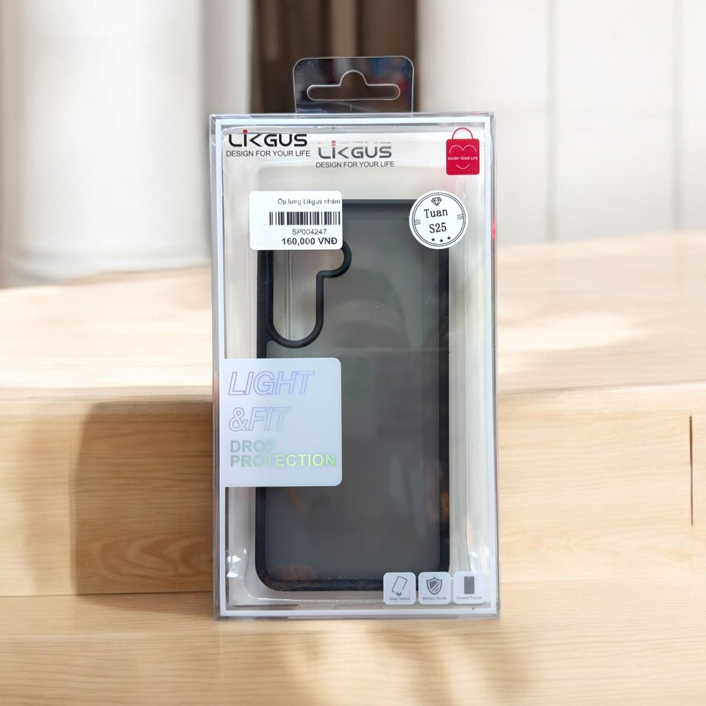 Ốp lưng Galaxy S25 Likgus nhám