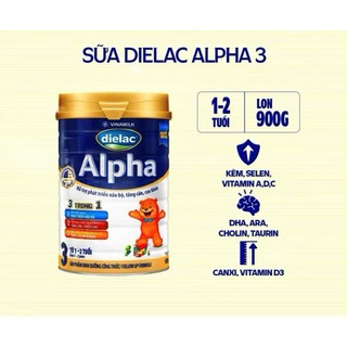  SỮA BỘT VINAMILK DIELAC ALPHA SỐ 3 VÀ SỐ 4 