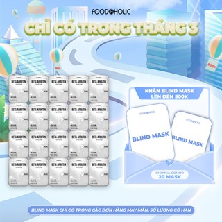  Combo 20 Mặt Nạ Beta Arbutin Dưỡng Trắng Làm Đều Màu Da Foodaholic Beta Arbutin 23ml 