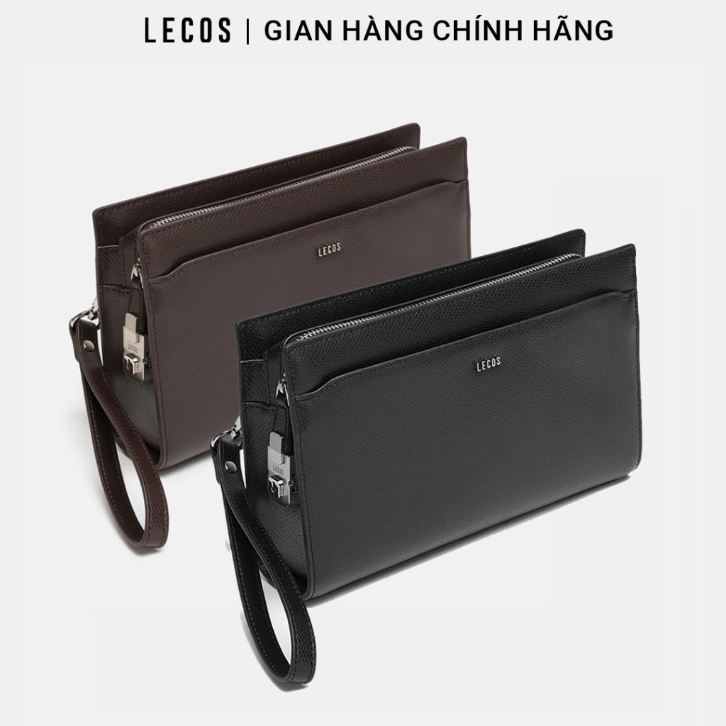 Túi clutch nam cao cấp da thật LECOS - LC5