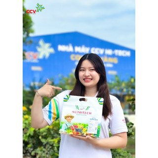 [Bán chạy] Phân bón Humic Con Cò Vàng - Kích rễ mạnh, cải tạo đất, giải độc hữu cơ, tơi xốp thoáng khí - Gói 1kg