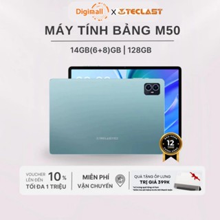 Máy Tính Bảng Teclast M50 Tablet 14GB(6+8)/128GB | Màn Hình 10.1inch | Loa Kép | 2 SIM - Chính Hãng