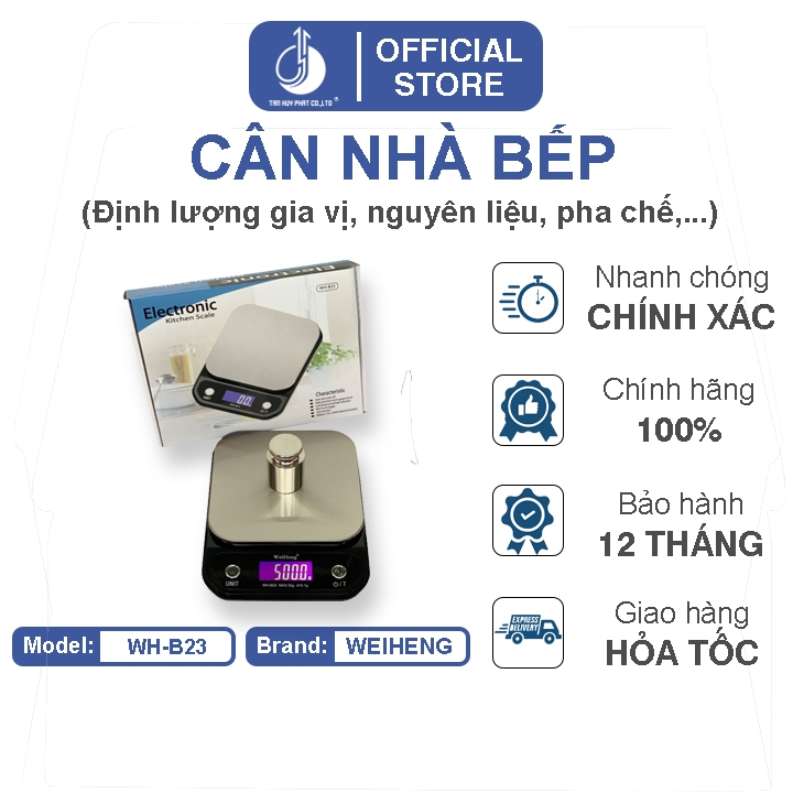 Cân Nhà Bếp WH-B23