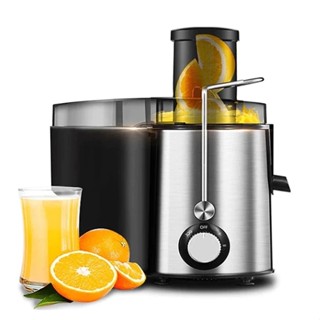 Máy ép hoa quả công suất 400W, ép rau củ 2 chế độ tiện lợi, tách nước và bã.