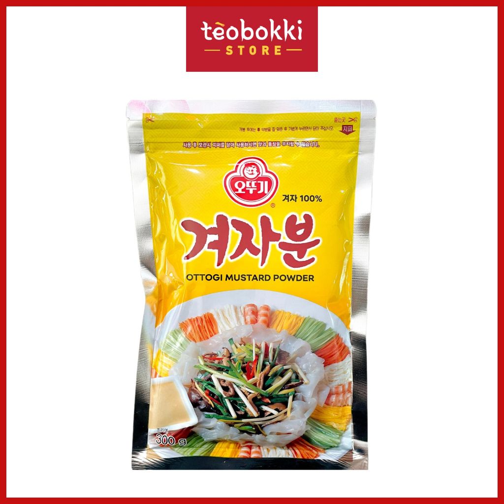 Bột Mù Tạt Mustard Vàng Ottogi/Otoki 300g | Hàng Nhập Khẩu Hàn Quốc