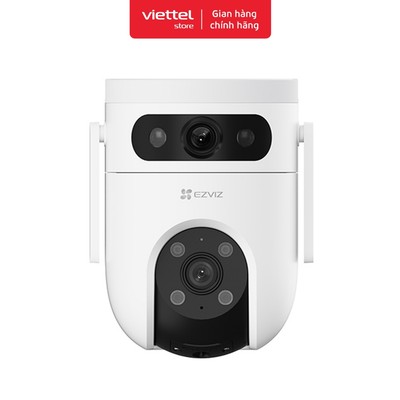 Camera Ezviz 2 ống kính ngoài trời H9C 10MP Chính hãng