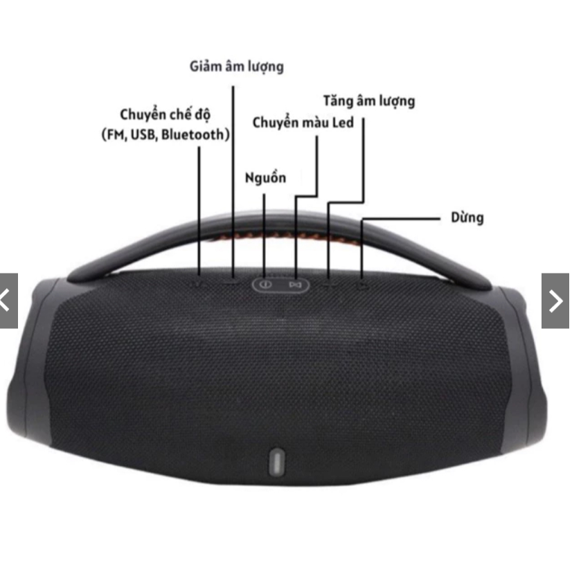 Loa Bluetooth Bbox Sound 3 LED Thiết Kế Mới Nhất 2025, Bass Căng ,Âm Thanh Cực Hay | BigBuy360 - bigbuy360.vn