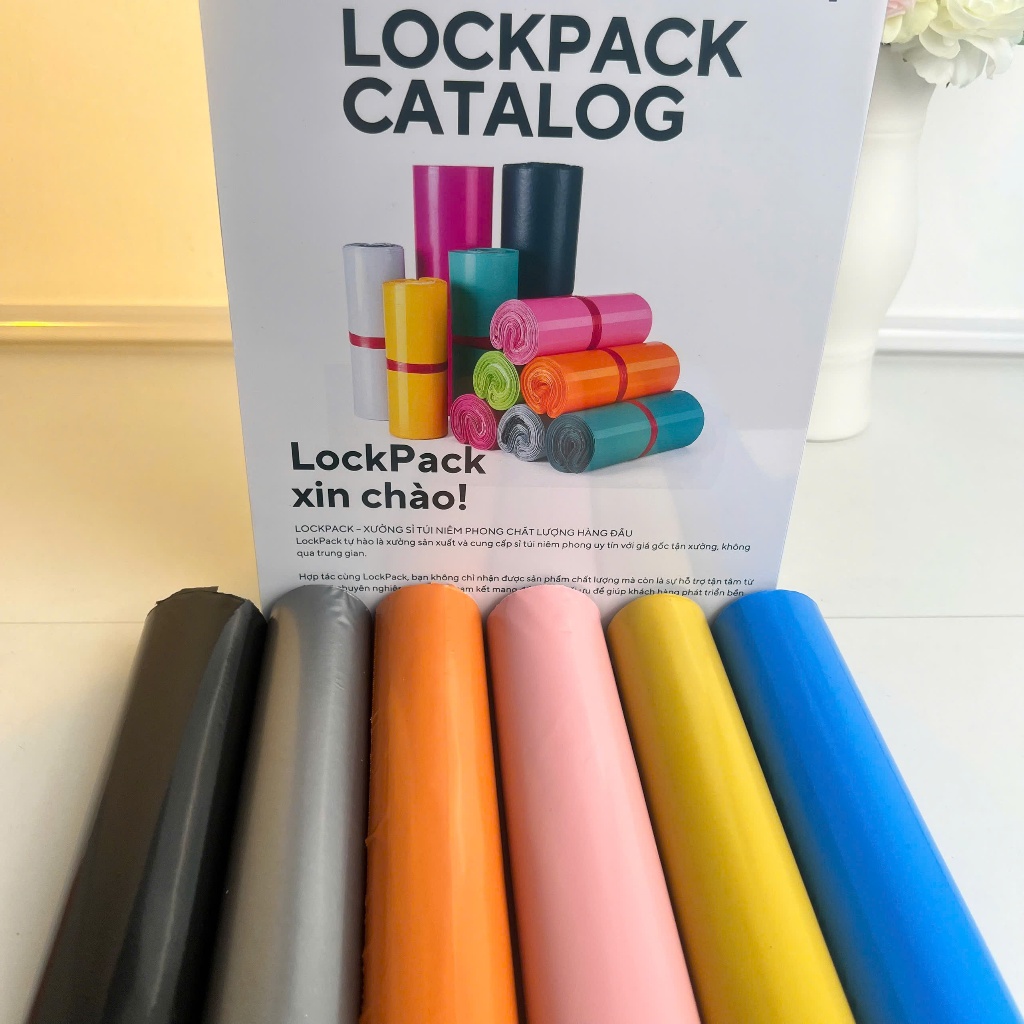 Túi Niêm Phong Gói Hàng Lock Pack Loại 3 Lớp Dày Dặn Nhiều Size Nhiều Màu |1KG| - L02