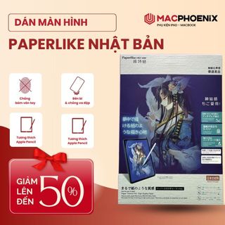  Dán Màn Hình iPad Paperlike Nhật Bản Chống Vân Tay Chống Chói Dành Cho Ipad Pro 11 Gen 7 8 9 Air 4 5 C07 