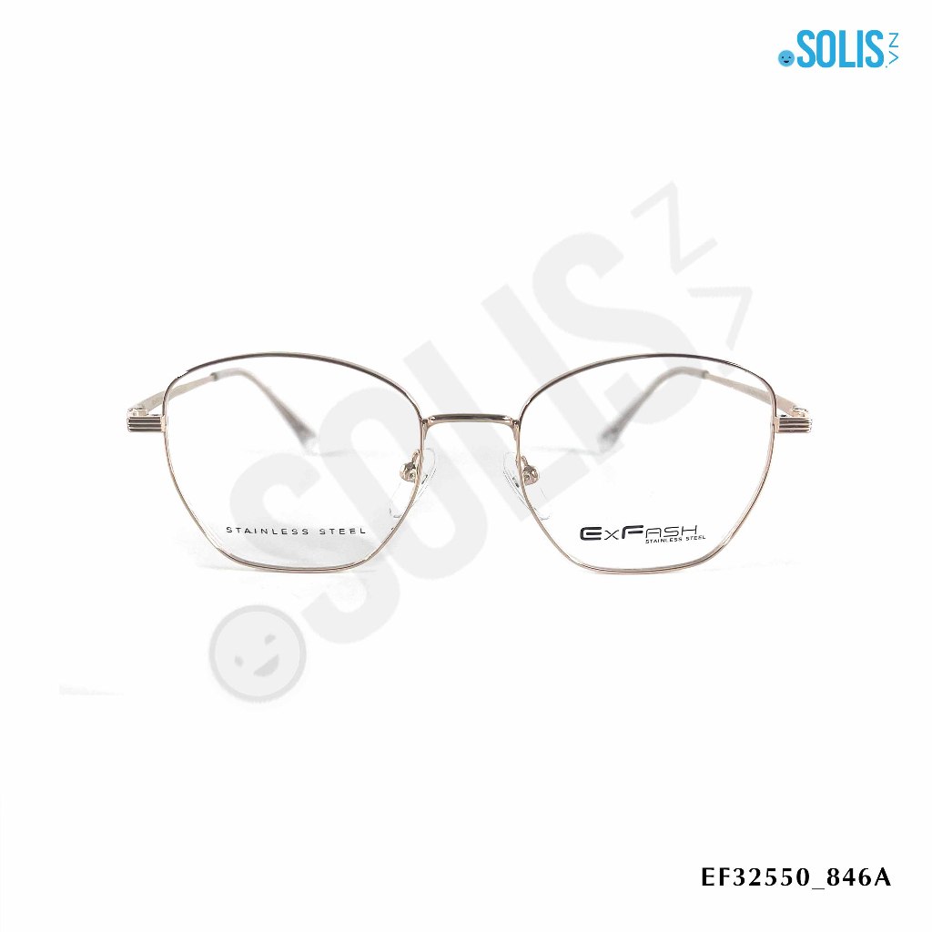 Gọng kính KL hiệu Exfash EF32550 - GỌNG KÍNH KIM LOẠI EXFASH EF32550 KÍCH THƯỚC 50-18-143