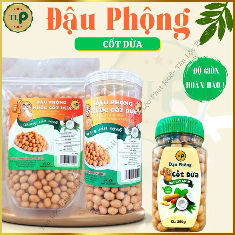 ĐẬU PHỘNG DA CÁ CỐT DỪA-ĐẬU PHỘNG RANG TỎI ỚT SIÊU NGON