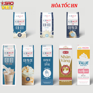 Kem pha chế, làm bánh RICH và ICEHOT đủ loại