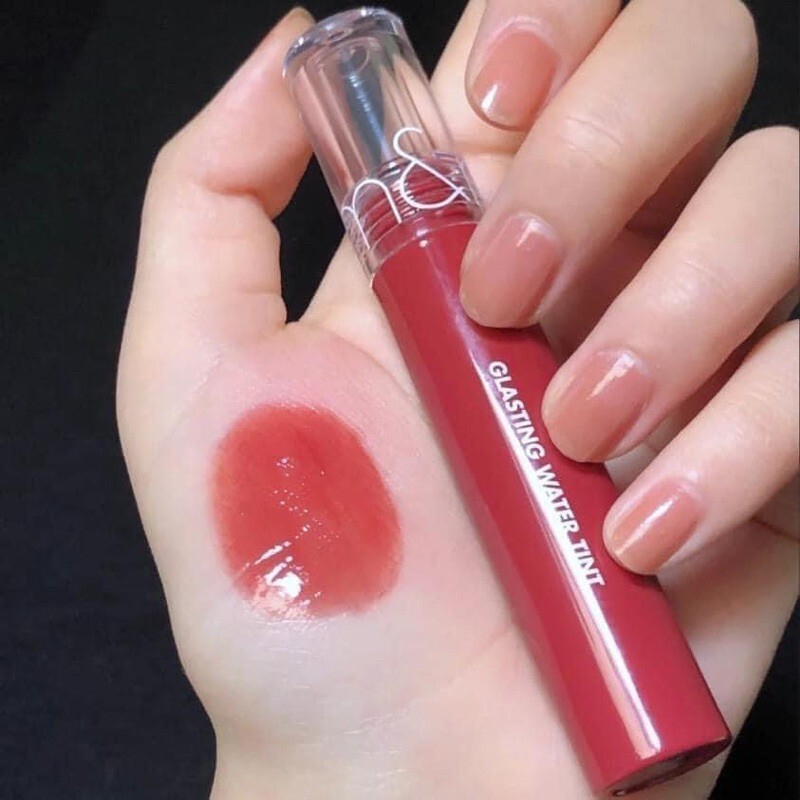 Son Romand Glasting Water Tint màu 08 Hồng Nâu Trầm