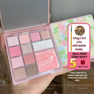 Bảng Phấn Mắt Má Hồng Highlight HOLD LIVE Florist Color Pink Mist HL755 - Holdlive