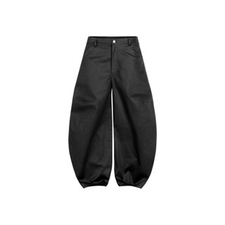 BLACK OIL CURVED PANTS • QUẦN DÀI ỐNG CONG