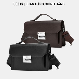 [Quà tặng doanh nhân] Túi clutch nam cao cấp da thật LECOS - LC9