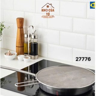 Tấm chắn dầu mỡ, vung chắn dầu mỡ Klockren IKEA hàng chính hãng, chắn dầu mỡ bắn ra ngoài chất liệu inox thiết kế lưới