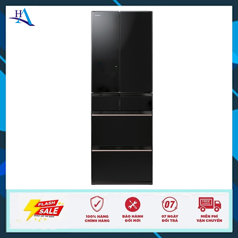 Tủ lạnh Hitachi Inverter 520 lít R-HW540RV (XK) (Miễn phí giao tại HCM-ngoài tỉnh liên hệ shop)