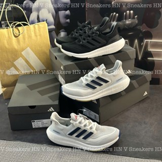 Giày Thể Thao Adindas Ultraboost Light ID3285 'White Dark Blue',Giày Thể Thao UB 24 Bản 9.0 Màu Mới