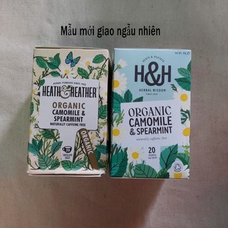 Trà hữu cơ Heath & Heather 100% Organic (bill Anh)