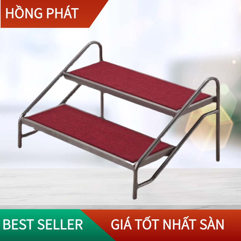 Kệ bậc thang 2 tầng/bục 2 tầng/ bậc 2 cấp lên bục sân khấu/VHP-T-002/Event Stage Ladder