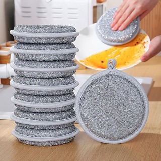  sỉ 10 miếng rửa chén bát kim loại,miếng bọt biển cọ rửa xoong nồi,lưới rửa bát 