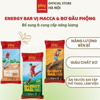  Thanh năng lượng PLAY 2.0 - Thanh dinh dưỡng ăn sáng ăn nhẹ tiện lợi PLAY Energy bar 