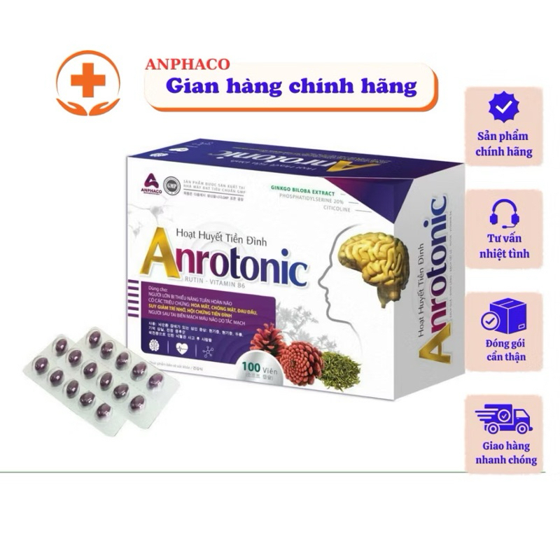 Hoạt huyết 100 viên antonic