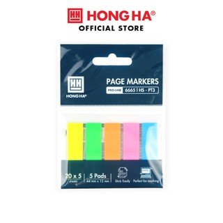 Giấy Phân Trang 5 Màu Hồng Hà HS-PT3 - 6665