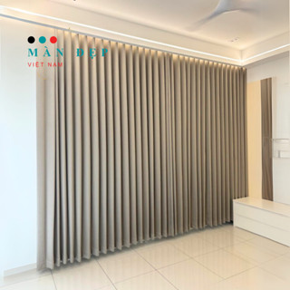 Rèm cửa sổ chống nắng 96% trang trí phòng giá rẻ, màn cửa treo tường cao cấp
