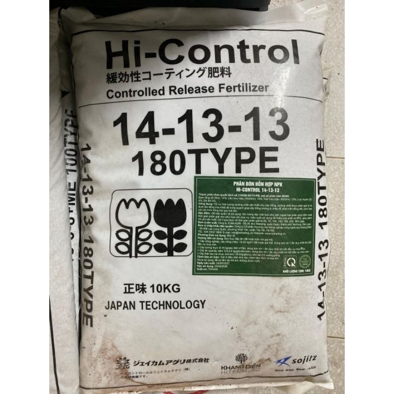 Phân Tan Chậm Chì Hi-control Nhật 14-13- 13 (1kg)