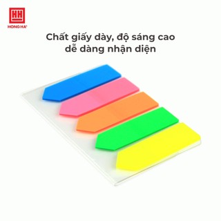 Giấy phân trang 5 màu Hồng Hà HS-PT4 - 6666