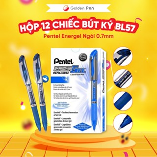 Hộp 12 Chiếc Bút Ký BL57 Pentel Energel Ngòi 0.7mm Nhanh Khô