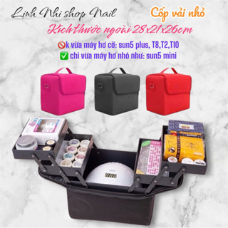 Cốp đựng đồ nail mi, cốp trang điểm, cốp vải nhỏ