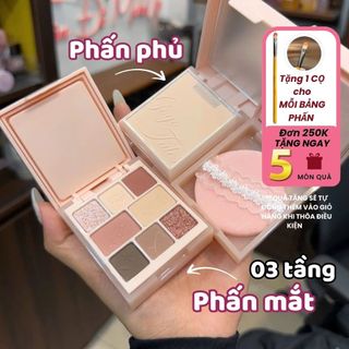 Bảng Phấn Mắt Phấn Phủ 3 Tầng GOGO TALES Cloud Soft GT740 - GogoTales 
